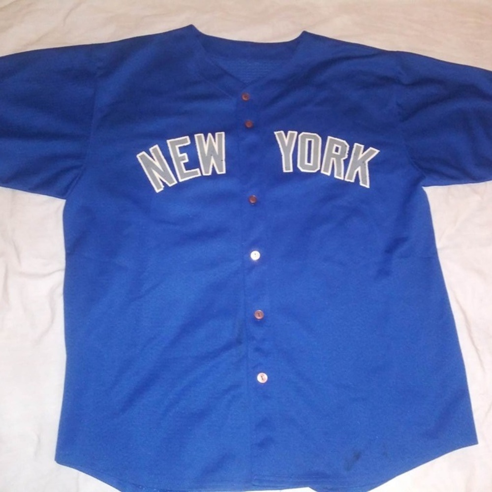 BLUE NEW YORK JERSEY